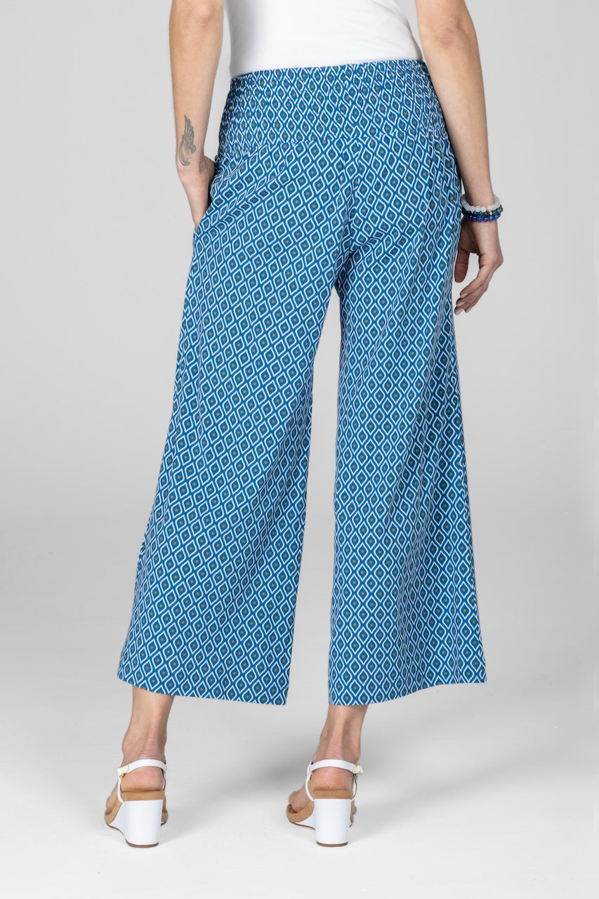 PORTOFINO ANKLE PANT: SUMMER GEO