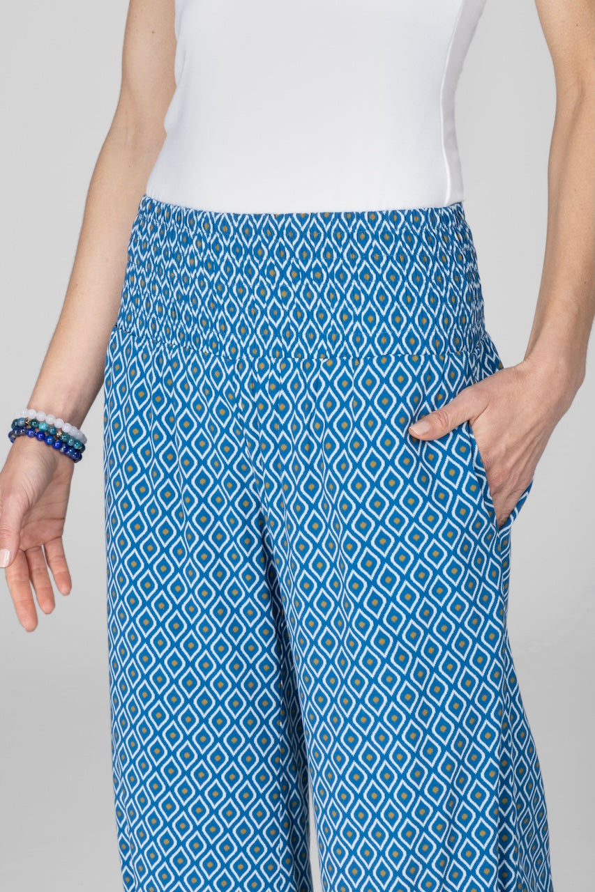 PORTOFINO ANKLE PANT: SUMMER GEO