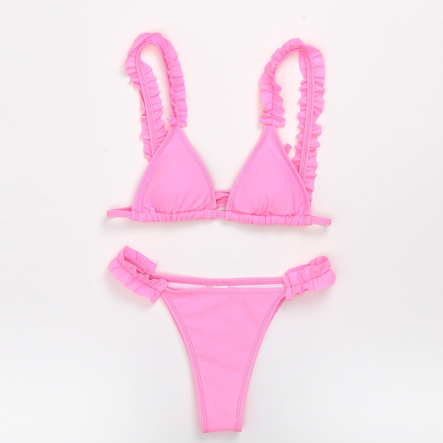 Ruffled Sexy Bikini Women Swimsuit Bikini