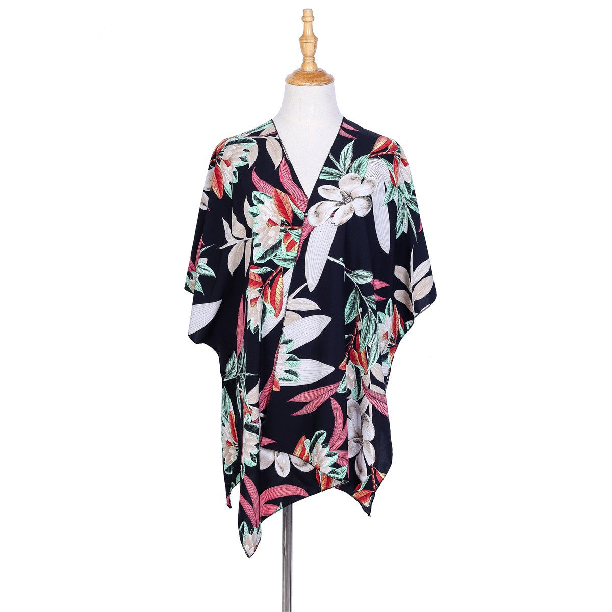 Spring Summer Fresh Floral Print Sun Protection Cardigan