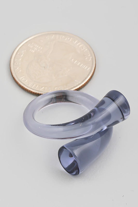 Resin Wrap Fashion Ring
