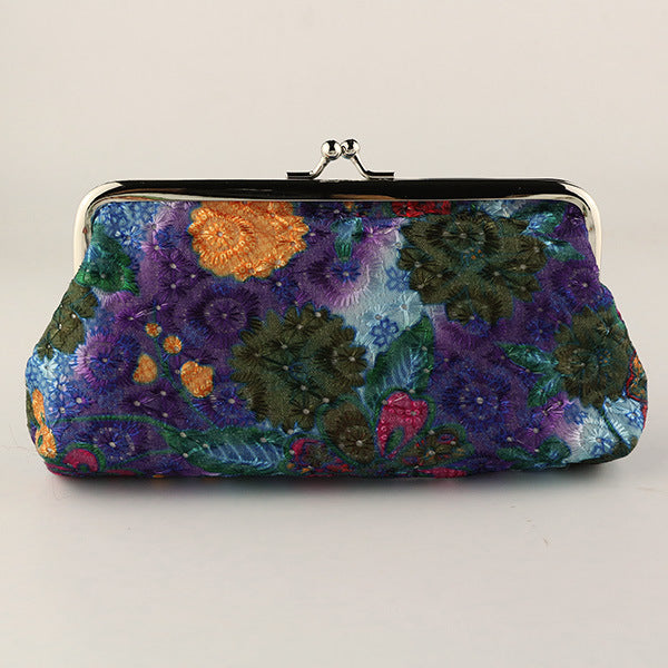 Vintage embroidered coin purse