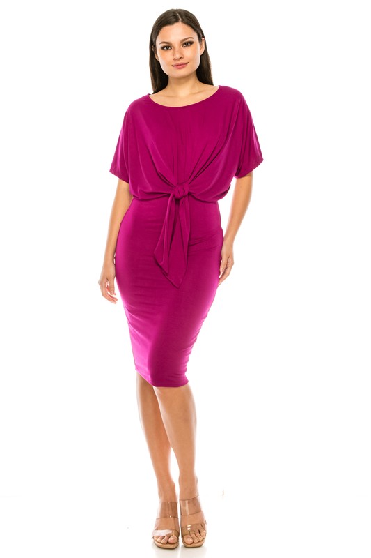 Front Knot Dress