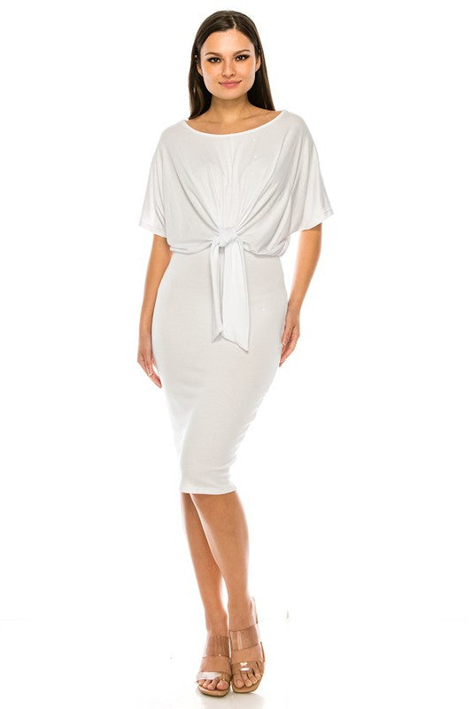 Front Knot Dress