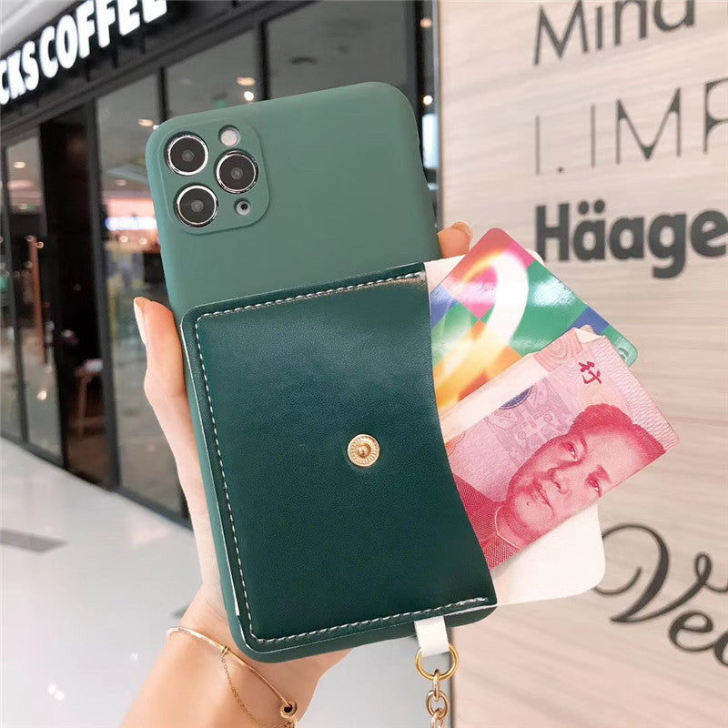 Cartoon Coin Purse Mobile Phone Case Messenger Lanyard