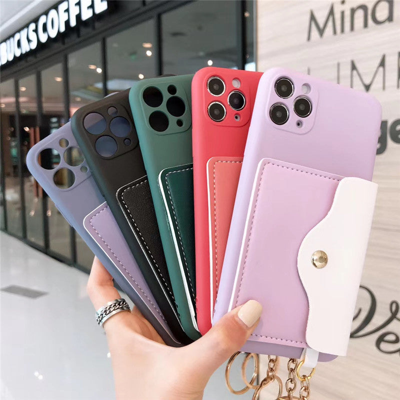 Cartoon Coin Purse Mobile Phone Case Messenger Lanyard