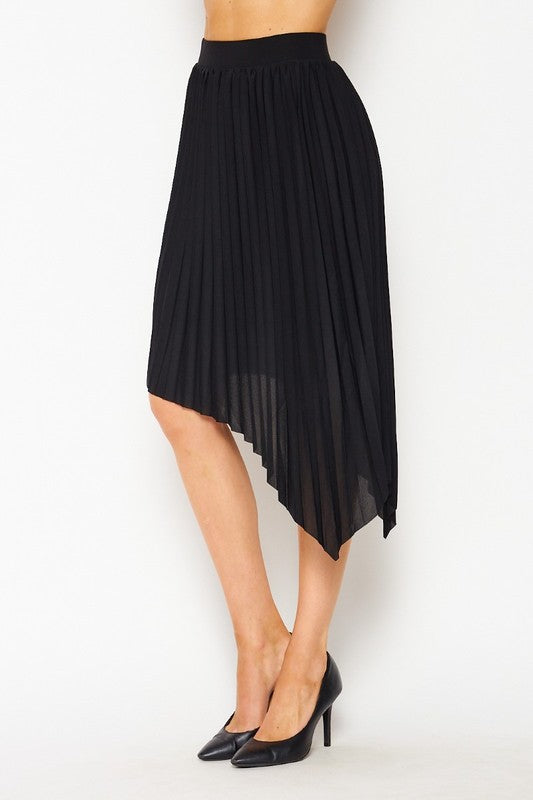 PLUS Asymmetrical Lined Skirts