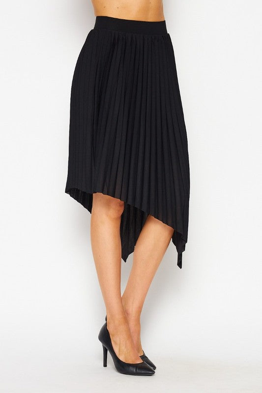 PLUS Asymmetrical Lined Skirts