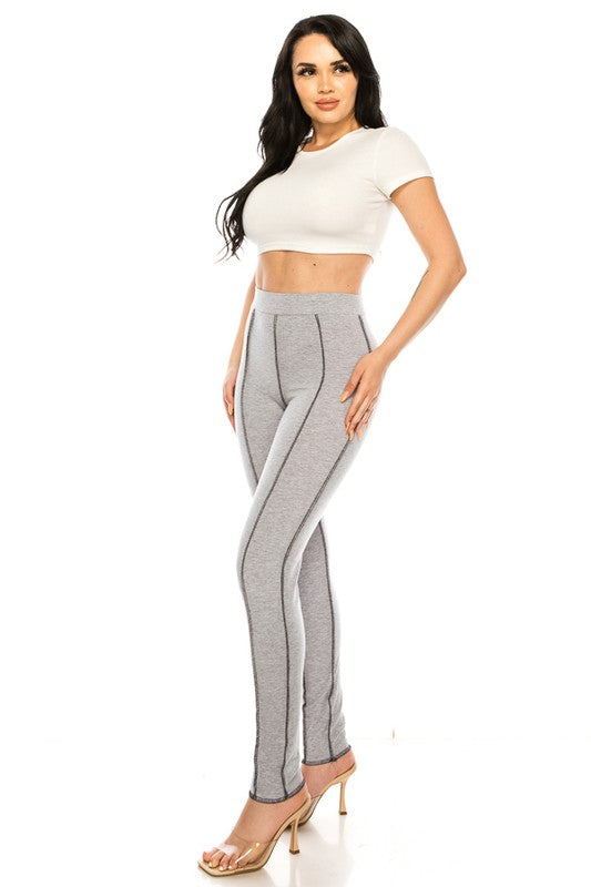 Cotton leggings Stripe