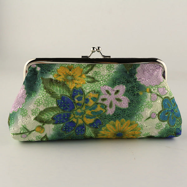 Vintage embroidered coin purse