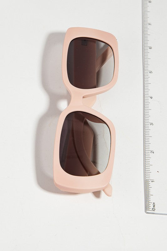 Rectangle Acetate Fashion Assorted Sunglasses