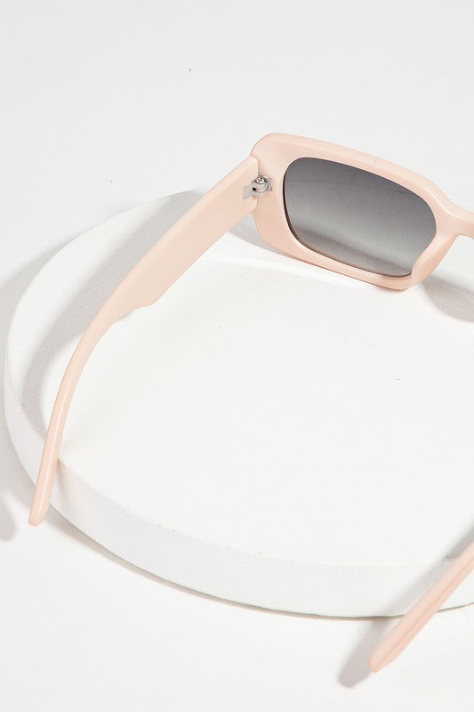 Rectangle Acetate Fashion Assorted Sunglasses