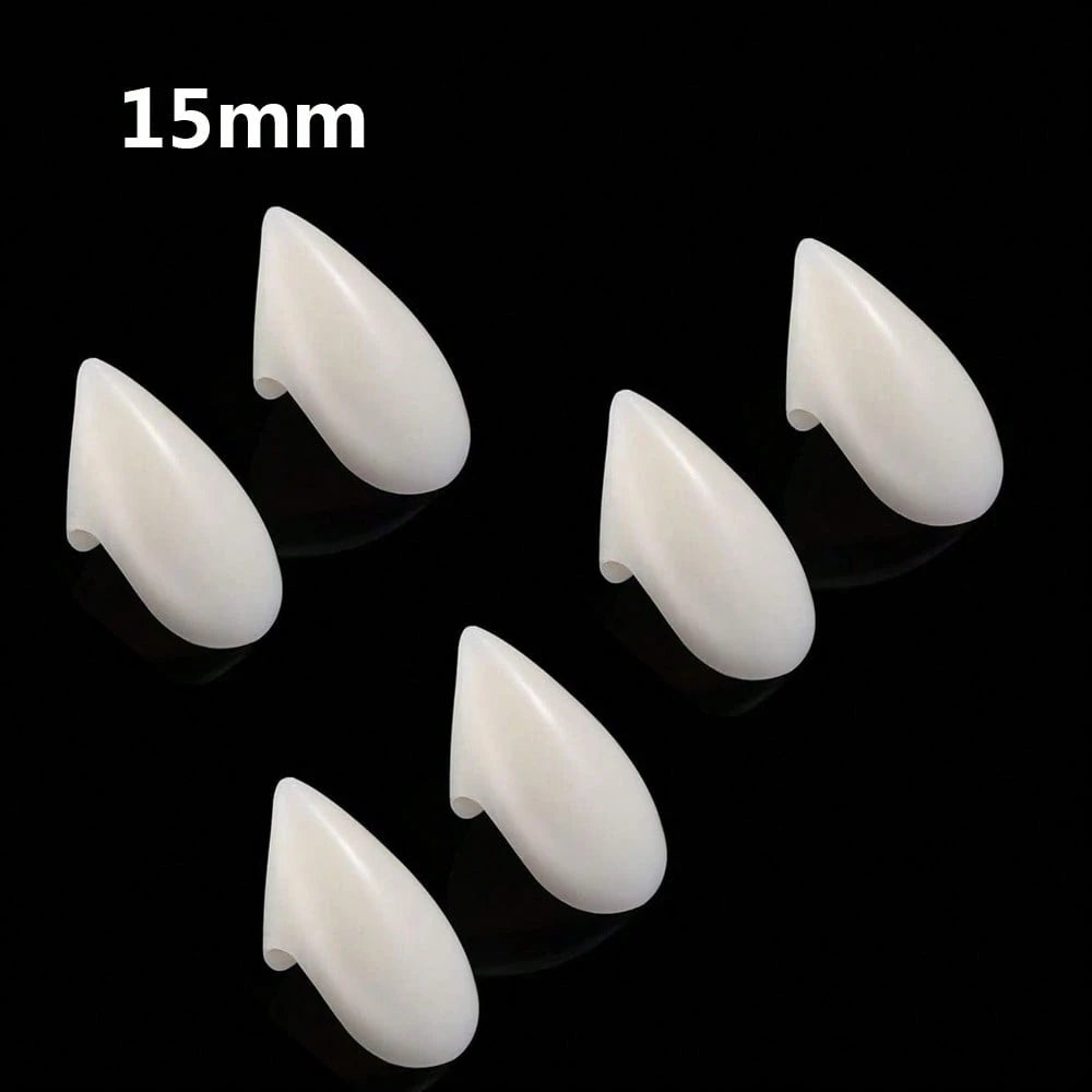 Vampire Teeth Fangs for Halloween – Realistic Reusable Vampire Fangs for Men & Women | Cosplay Costume Fake Teeth | Halloween Party Makeup Accessory