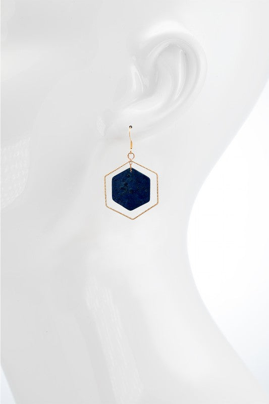 Natural Stone Earrings - EW1100