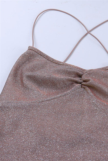 Spaghetti Strap Flowy Dress