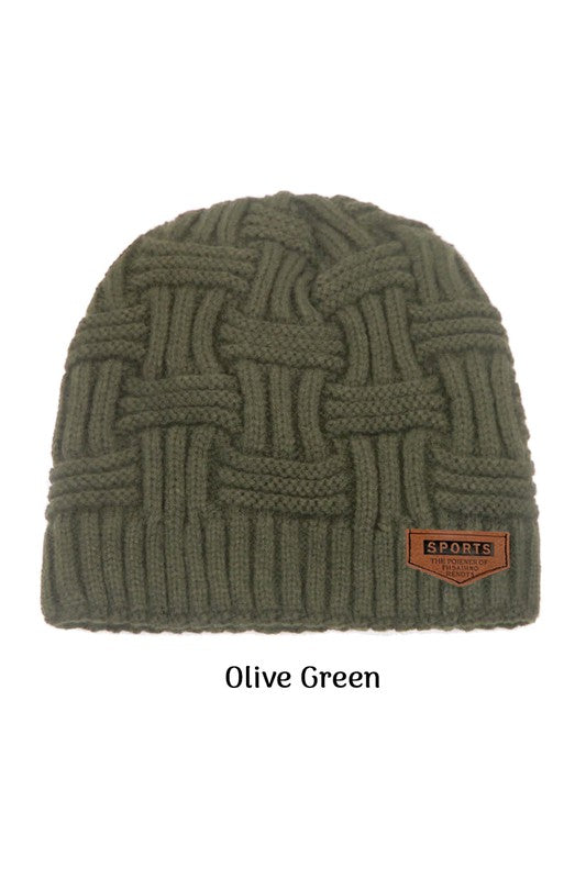 Warm Knitted Slouchy Thick Beanie