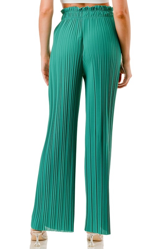 Pleated Pants