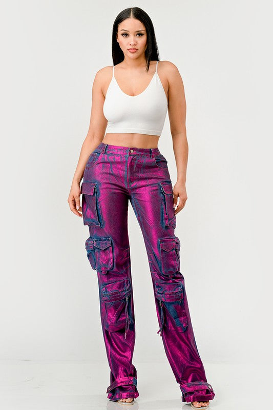 Glam Twist Futuristic Cargo