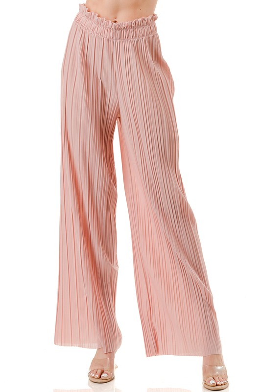 Pleated Pants