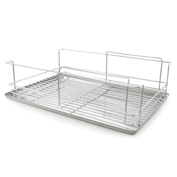 Better Chef 22 Inch 2-Tier Chrome Dish Rack