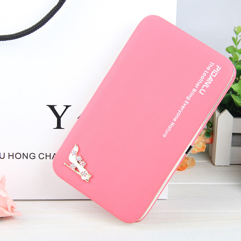 Baellerry feature phone ladies purse long pencil box purse one generation