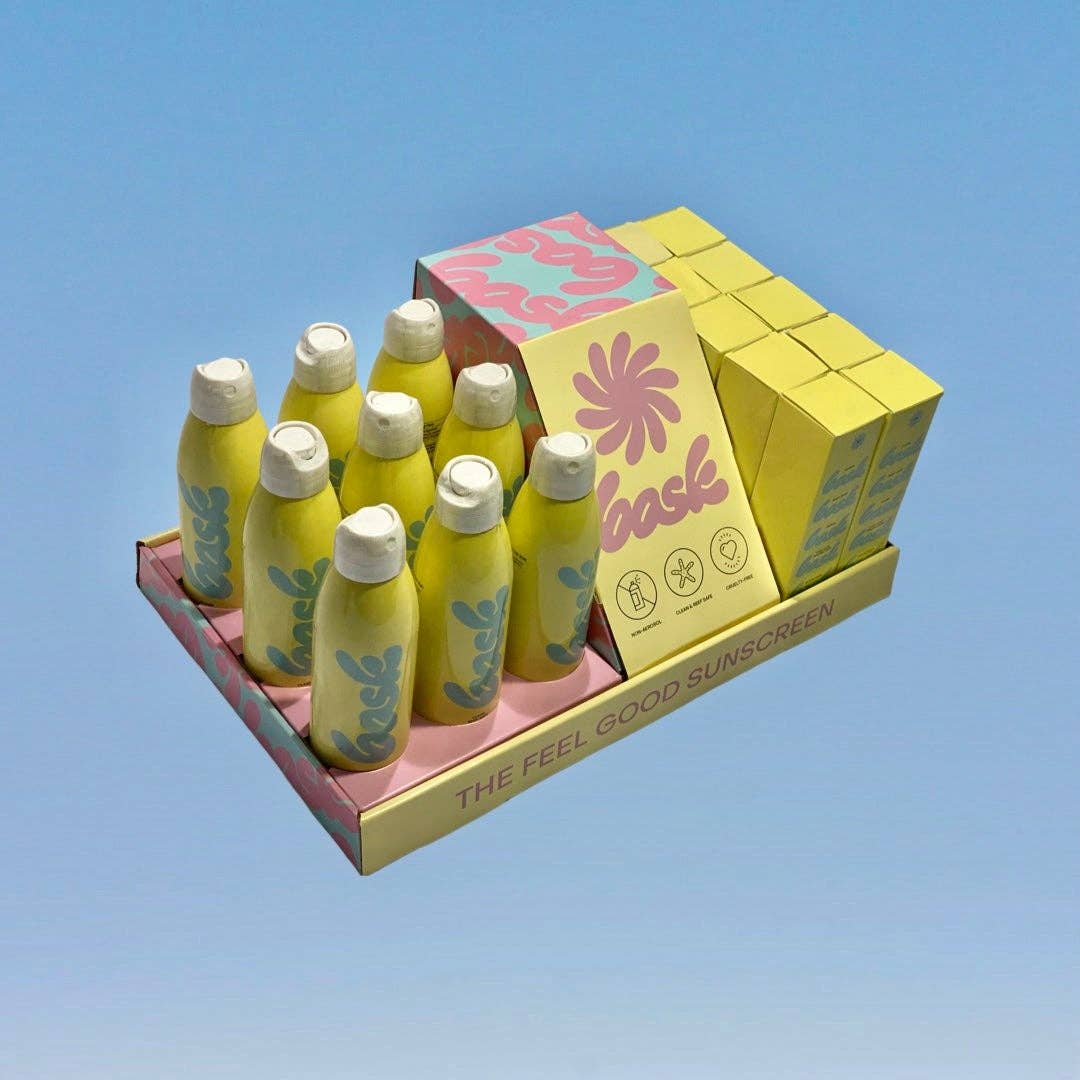 Bask Sunscreen - Bask Sunscreen Display Case