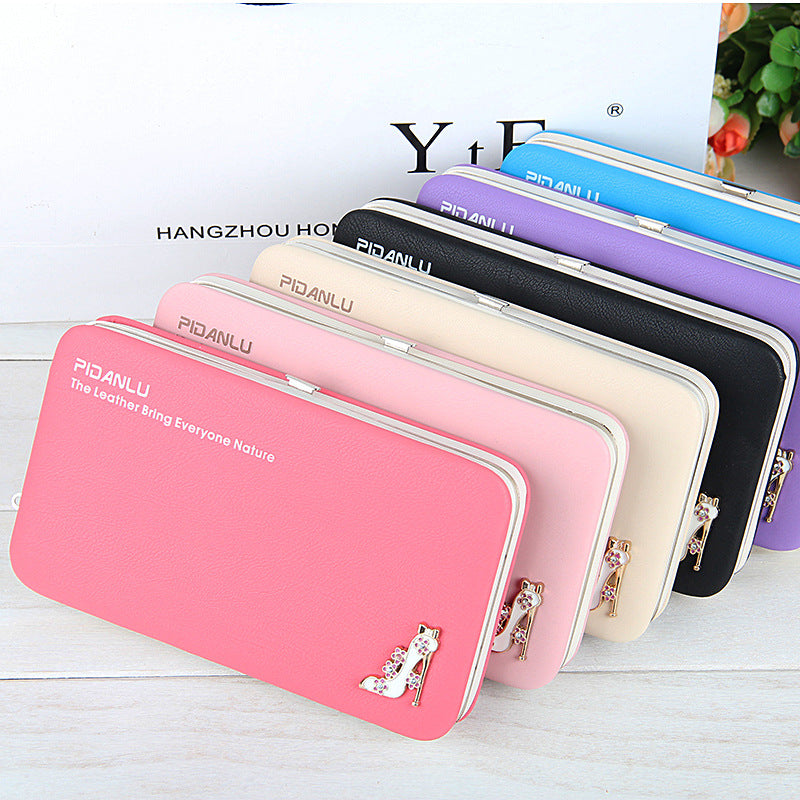 Baellerry feature phone ladies purse long pencil box purse one generation