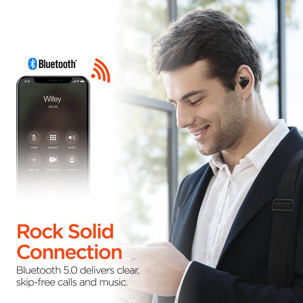 Step into the future of audio with Active TWS Earbuds—engineered for high-resolution sound, intelligent voice control, and seamless wireless performance. Whether you're working, studying, traveling, or training, these earbuds deliver immersive stereo sound and AI-powered features that adapt to your lifestyle.
