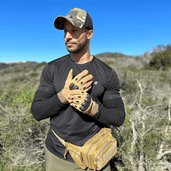 Stay in the action without missing a message. These Airsoft Gloves with Touchscreen Fingertip Capability are built for combat, training, and outdoor missions—while keeping you connected. With reinforced protection and smart tech integration, they deliver the perfect balance of durability, dexterity, and digital access.
