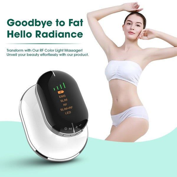 Advanced body slimming and contouring device featuring multiple modes for effective body sculpting.