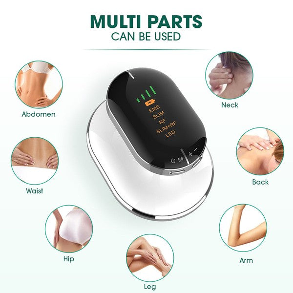 Advanced body slimming and contouring device featuring multiple modes for effective body sculpting.