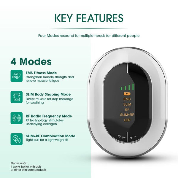 Advanced body slimming and contouring device featuring multiple modes for effective body sculpting.