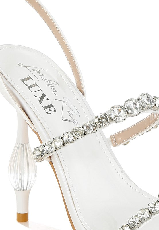 Aragon Diamante Heel