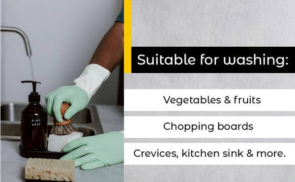 The bamboo-sisal fiber dish brush is a sturdy, eco-friendly scourer with firm sisal bristles mounted on a bamboo handle, ideal for cleaning dishes and scrubbing stubborn residue.