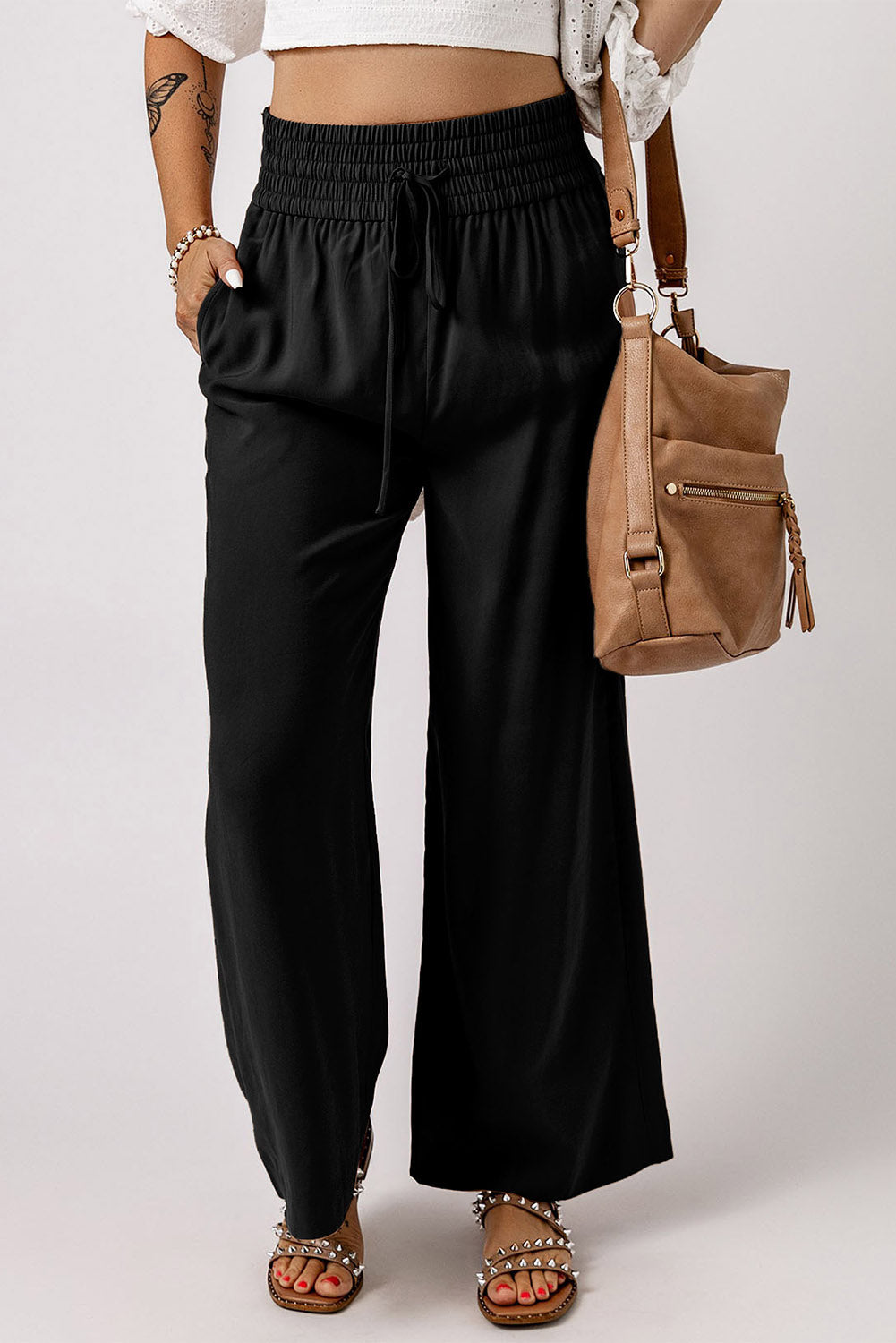 Black Wide Leg Pants