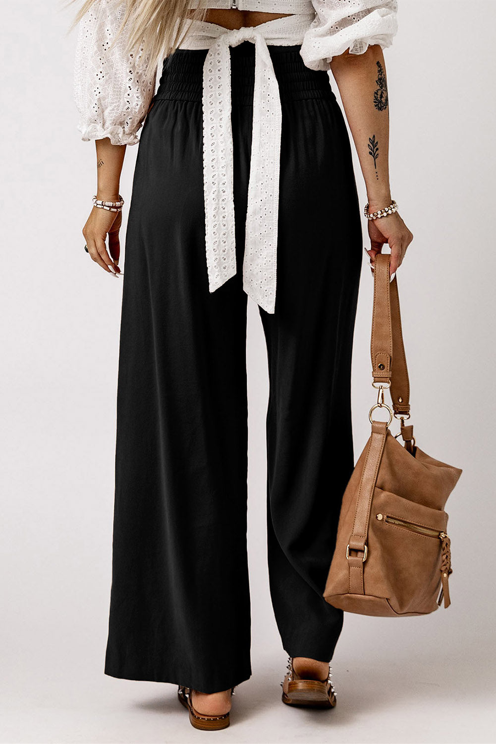 Black Wide Leg Pants