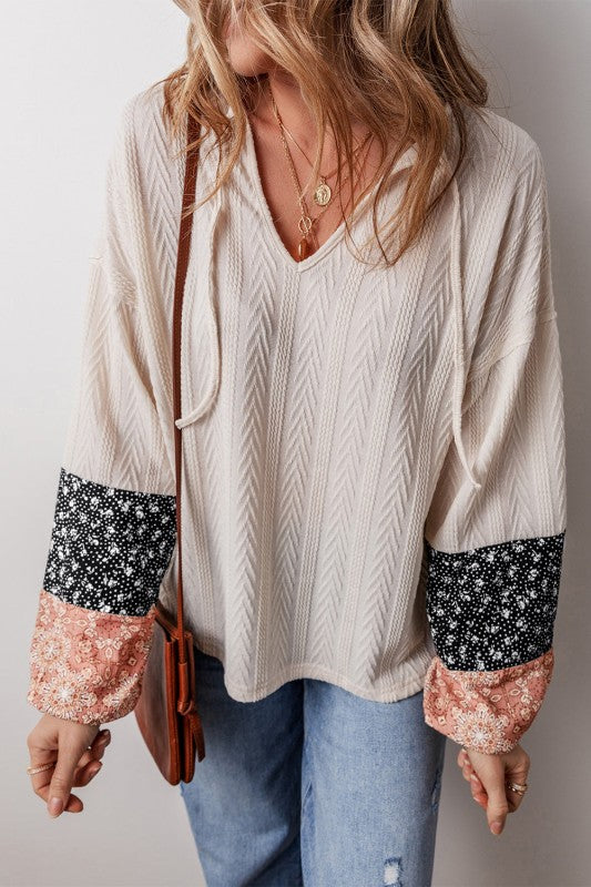 Drawstring detail lets you adjust fit and styling at the hem.