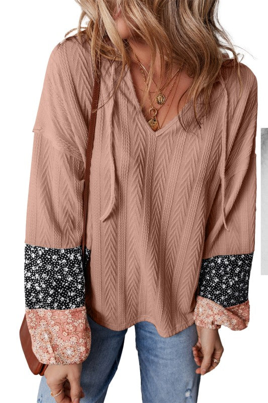 Statement piece — the mix of textures & print draws attention. Great for spring or autumn—you can layer with jackets when cold.