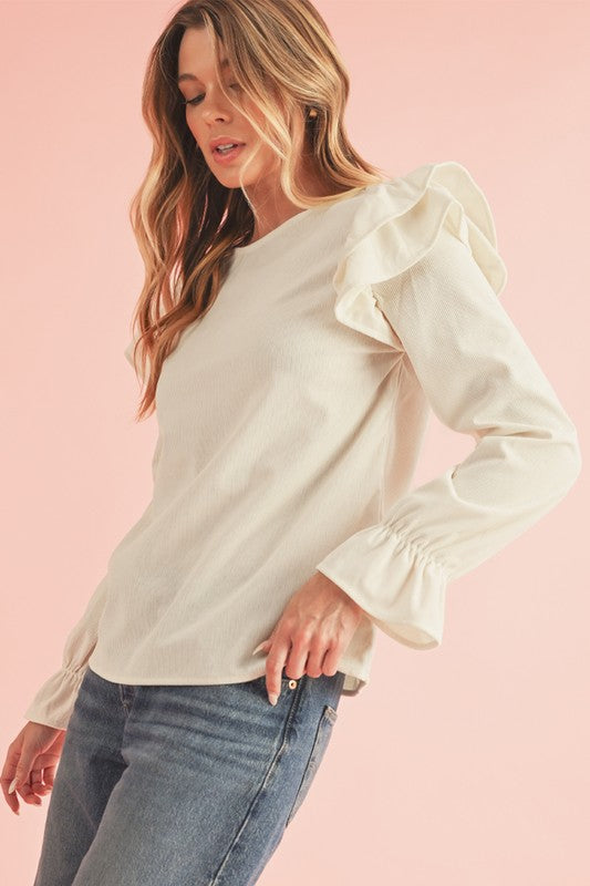 Round neck design keeps the look versatile.