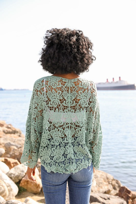Feminine and airy — ideal for warm weather or transitional layering.