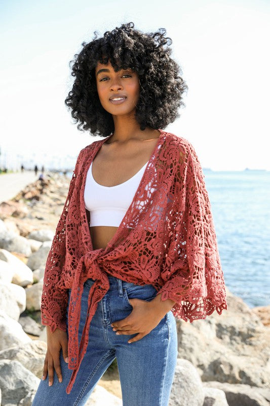 Use as a beach cover-up or style it over jeans for elevated casual looks.