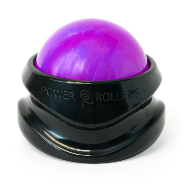 DFX home spa power massage rollers device with multiple roller heads, ergonomic handle, and intensity settings
