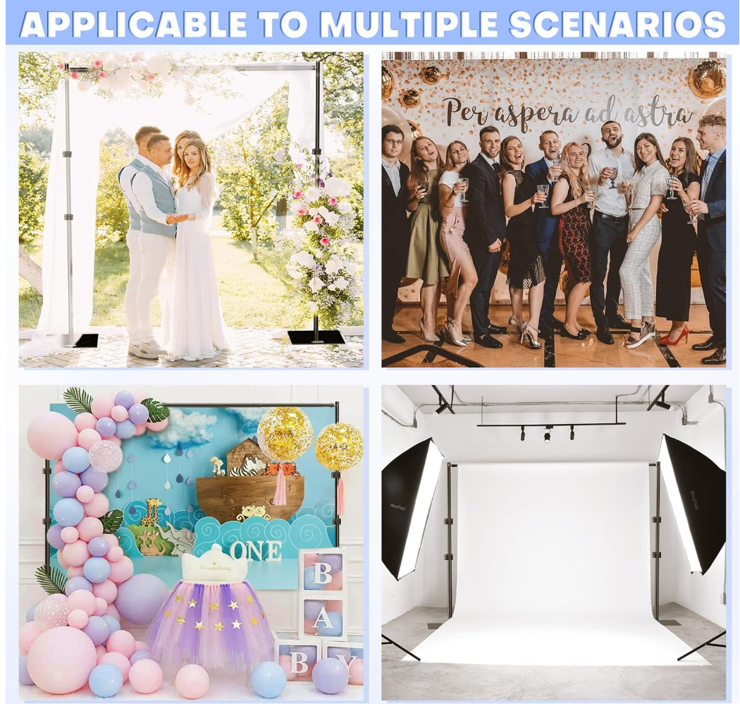 Drapes 10 by 10 (Rental)