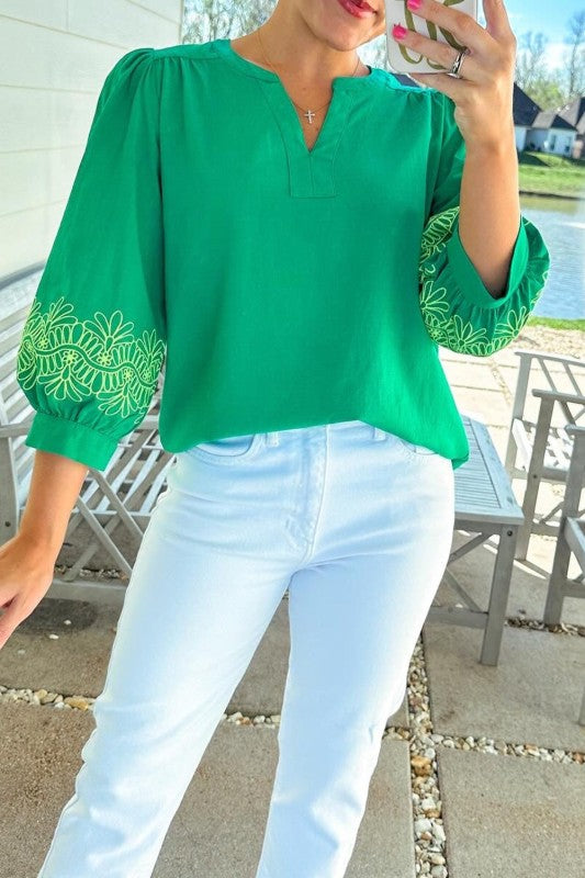 A timeless blouse that elevates everyday looks.