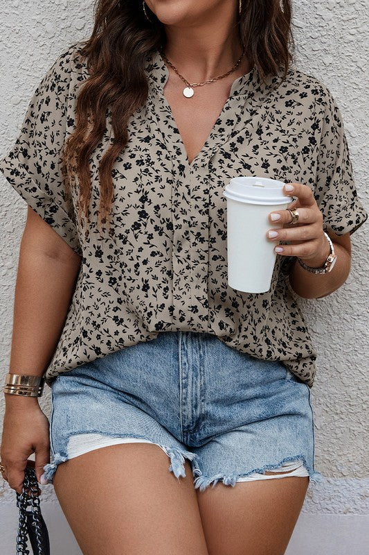 Lightweight 100% polyester with a vibrant floral print that pops.