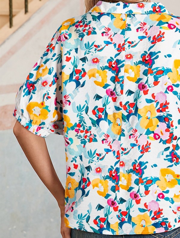 Notched neckline offers a stylish touch.