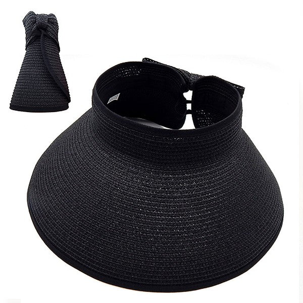 Stay cool, protected, and effortlessly chic with the Foldable Easy Carry Straw Sun Visor Hat. Whether you're lounging poolside, strolling the market, or jet-setting to your next sunny escape, this visor is your go-to for sun-smart fashion. Lightweight, breathable, and foldable—it’s the hat that fits your life.