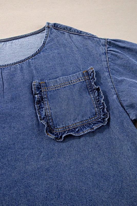 Versatile top that pairs well with jeans, skirts, or shorts.