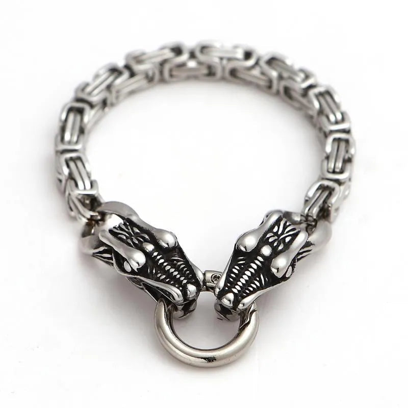 Men\\\\\\'s Vintage Skull Beaded Skull Bracelets Men\\\\\\'s Bracelets Gothic Jewelry Accessories Gifts