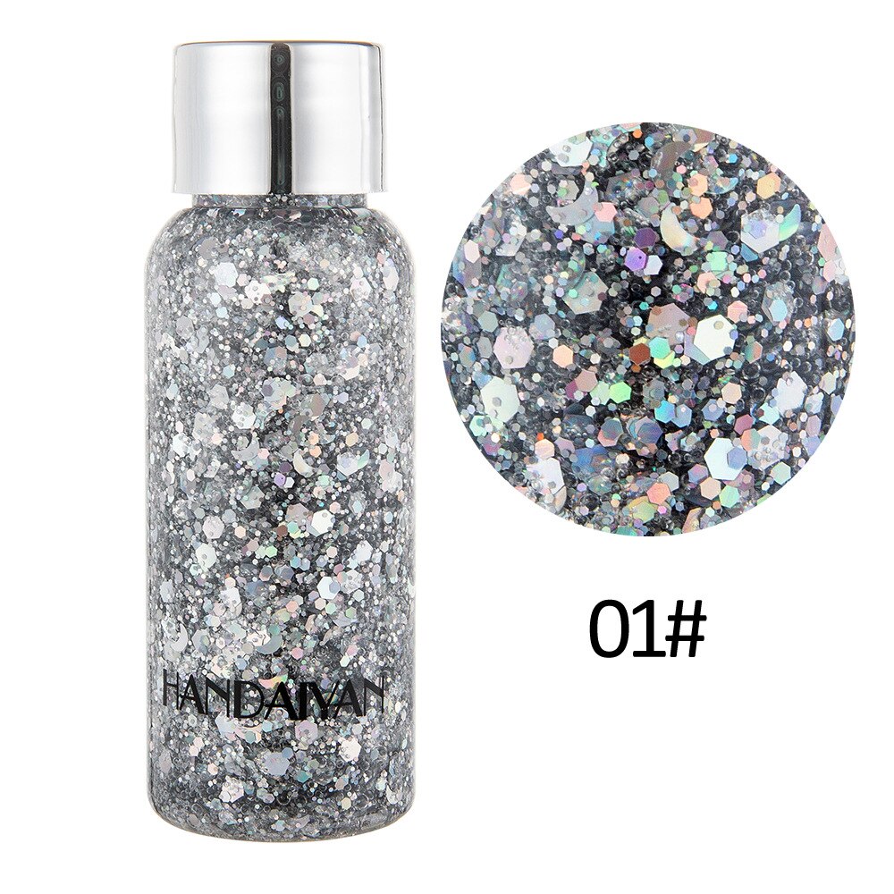 Shiny Eye Glitter Eyeshadow Nail Hair Body Face Sequins Pigment for Eyes Glitter Eyeshadow Festival Party Glitter косметика